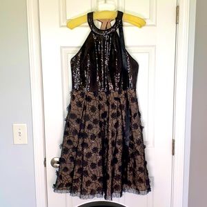 Sara Emanuel Halter Cocktail Dress